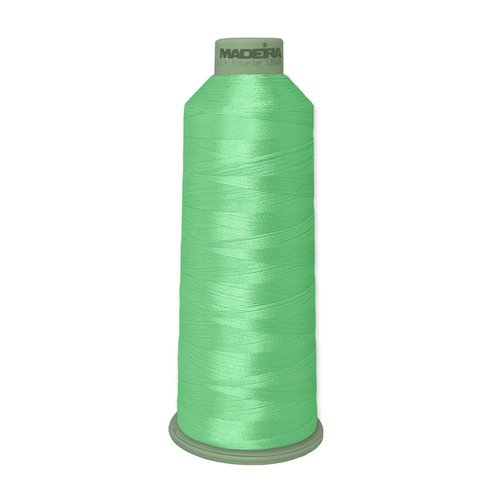 Madeira Polyneon Green #40, Embroidery Thread 5,500 yds - Color 1702