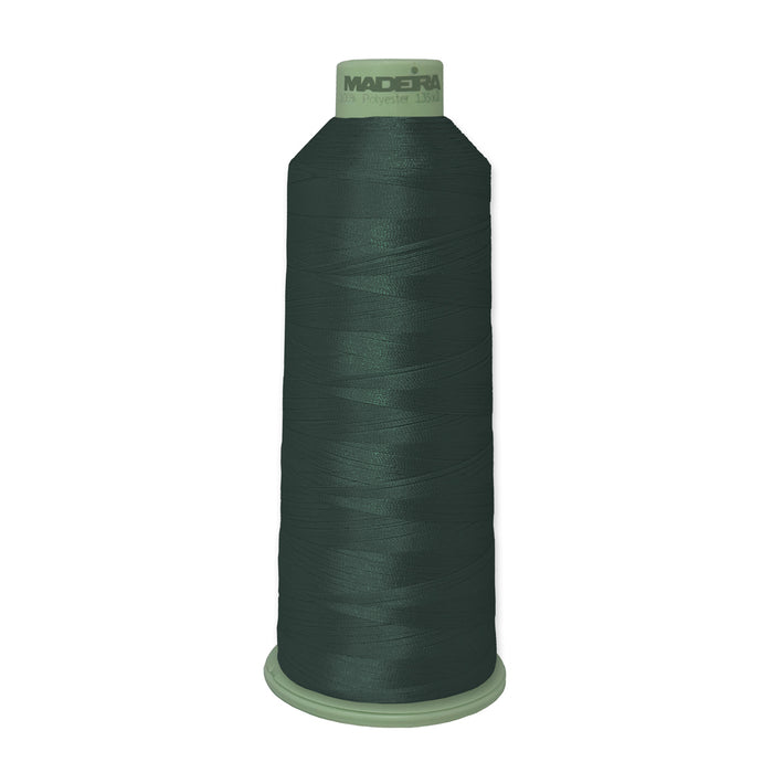 Madeira Polyneon Green #40, Embroidery Thread 5,500 yds - Color 1704