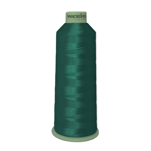 Madeira Polyneon Green #40, Embroidery Thread 5,500 yds - Color 1985