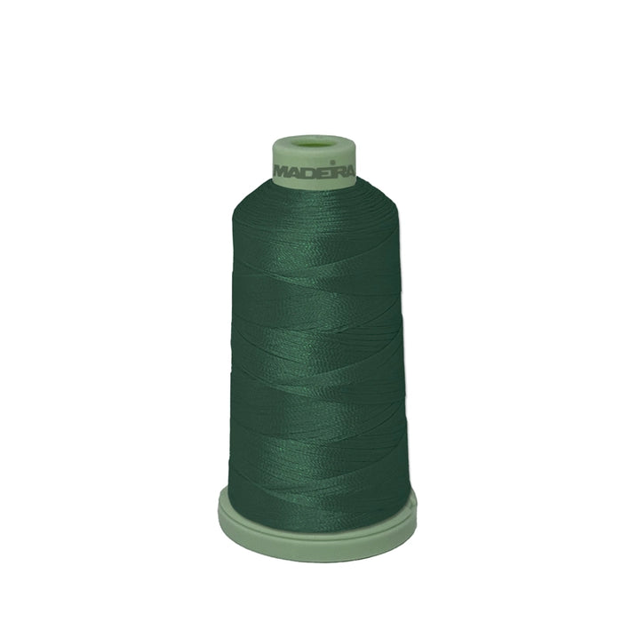 Madeira Polyneon Green #40, Embroidery Thread 1,100 yds - Color 1703