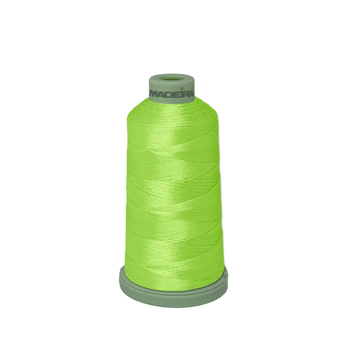 Madeira Polyneon Green #40, Embroidery Thread 1,100 yds - Color 1748 ...