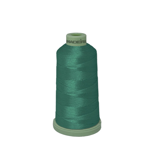 Madeira Polyneon Green #40, Embroidery Thread 1,100 yds - Color 1849