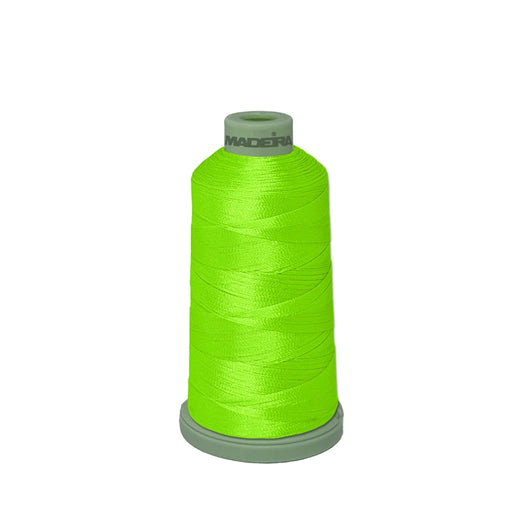 Madeira Polyneon Green #40, Embroidery Thread 1,100 yds - Color 1950