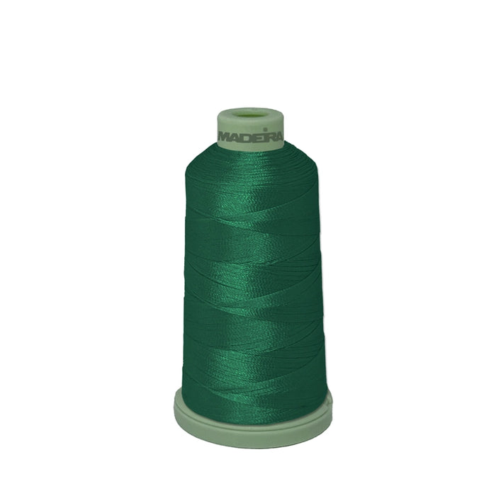 Madeira Polyneon Green #40, Embroidery Thread 1,100 yds - Color 1979