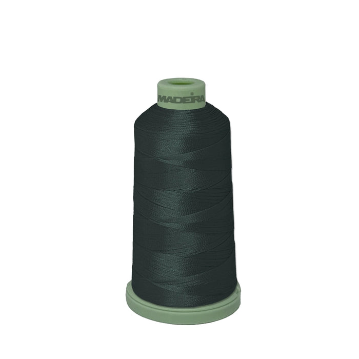 Madeira Polyneon Green #40, Embroidery Thread 1,100 yds - Color 1996