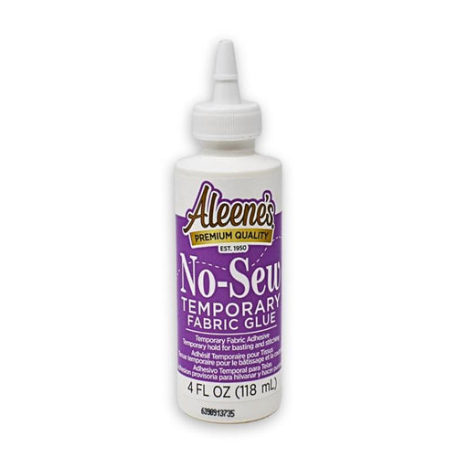 Aleene's No Sew Temporary Fabric Glue - 4 Oz