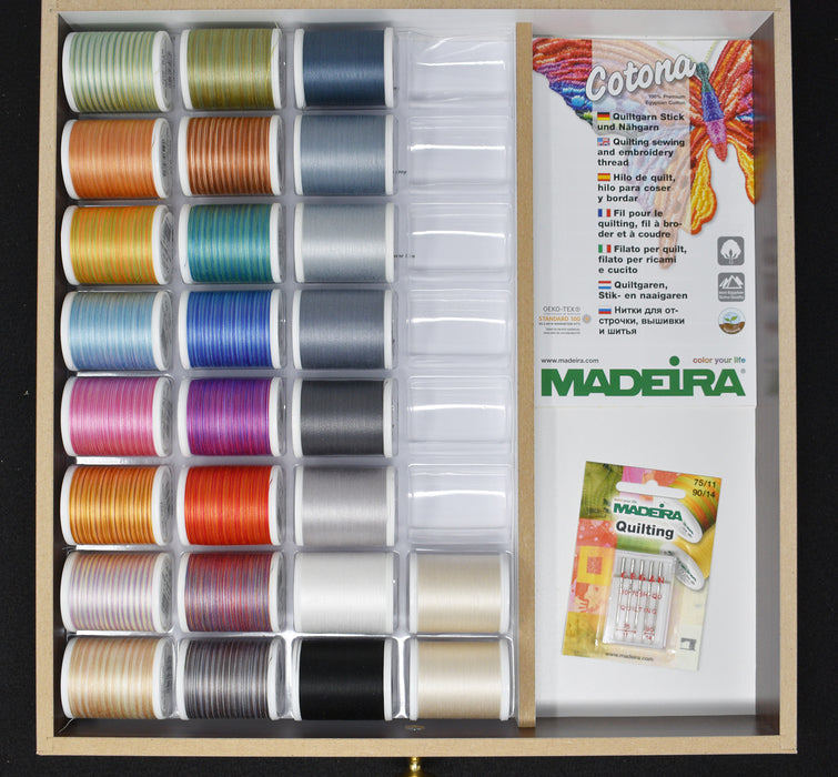 Madeira Cotona 50 Thread | Treasure Chests | 120 x 1100 Yards | 8145