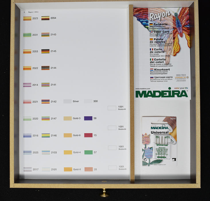 Madeira Rayon 40, Machine Embroidery Thread, 220 Yards, 9840-1377