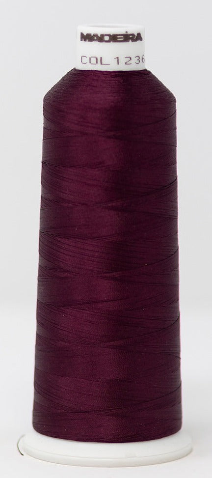 Thread Color 1236 Madeira Embroidery Thread - Rayon #40 Cones 5,500 yds - Color 1236 ...