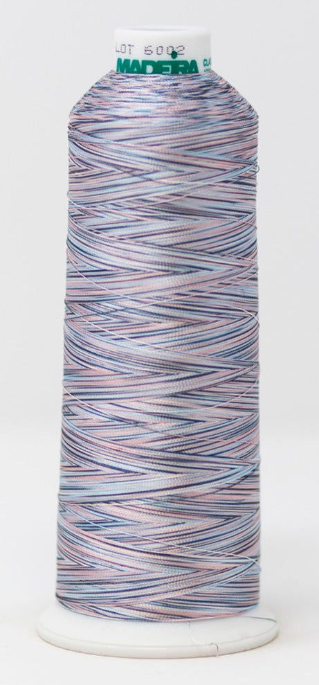Madeira Rayon #40 | Machine Embroidery Thread | 5,500 Yards | Variegated | 910-2006
