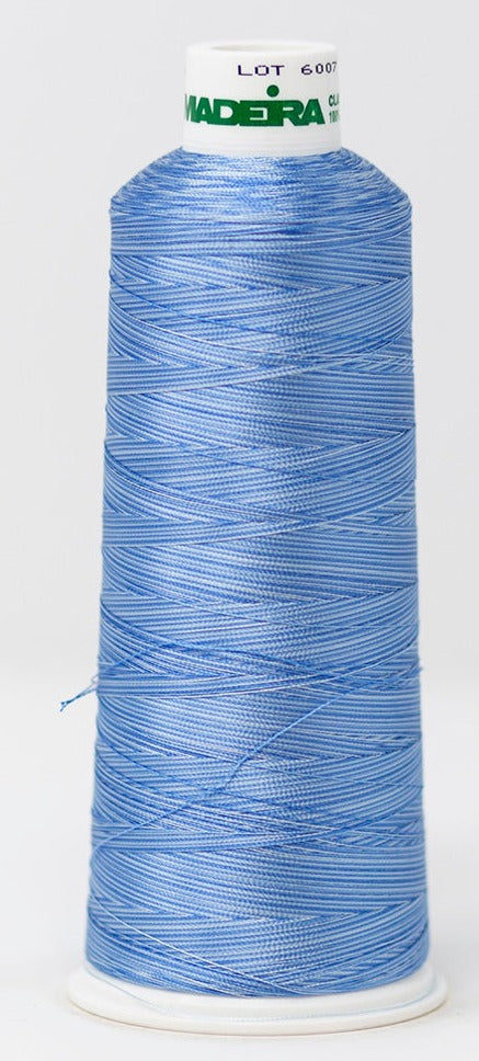 Madeira Rayon #40 | Machine Embroidery Thread | 5,500 Yards | Variegated | 910-2016