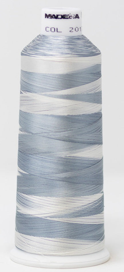 Madeira Rayon #40 | Machine Embroidery Thread | 5,500 Yards | Variegated | 910-2017