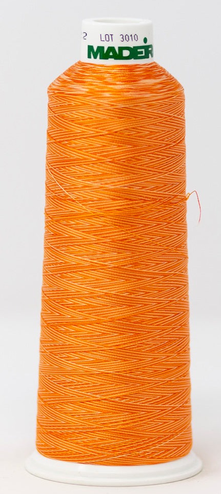 Madeira Rayon #40 | Machine Embroidery Thread | 5,500 Yards | Variegated | 910-2022