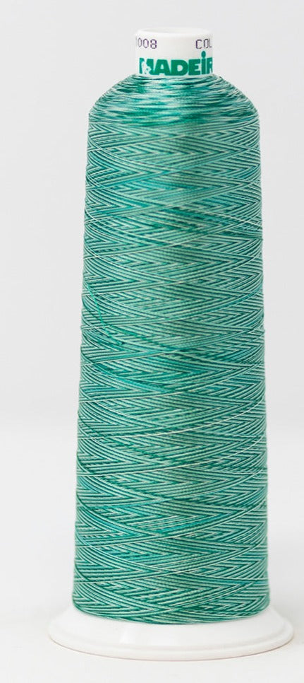 Madeira Rayon #40 | Machine Embroidery Thread | 5,500 Yards | Variegated | 910-2039