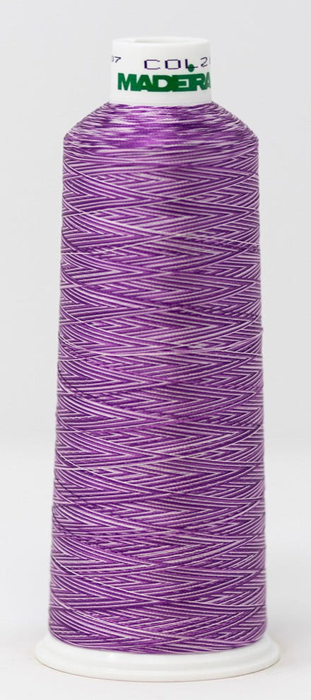 Madeira Rayon #40 | Machine Embroidery Thread | 5,500 Yards | Variegated | 910-2050