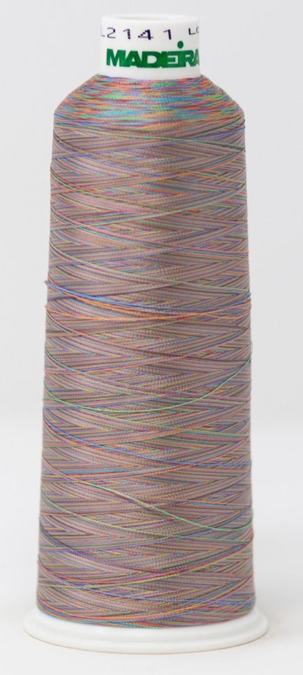 Madeira Rayon #40 | Machine Embroidery Thread | 5,500 Yards | Multi | 910-2141