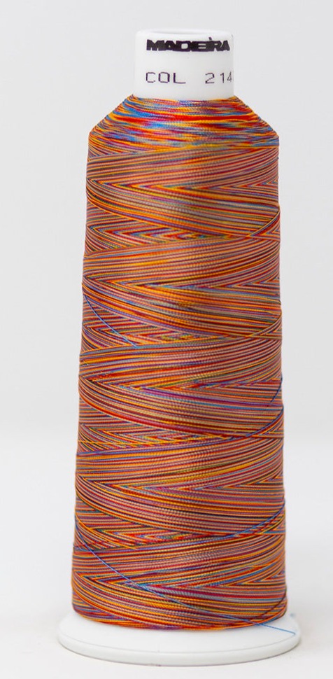 Madeira Rayon #40 | Machine Embroidery Thread | 5,500 Yards | Multi | 910-2142
