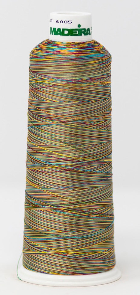Madeira Rayon #40 | Machine Embroidery Thread | 5,500 Yards | Multi | 910-2149
