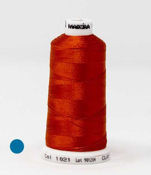 Madeira Embroidery Thread: Rayon #60 wt Spools 1,640 yds - Color 1021