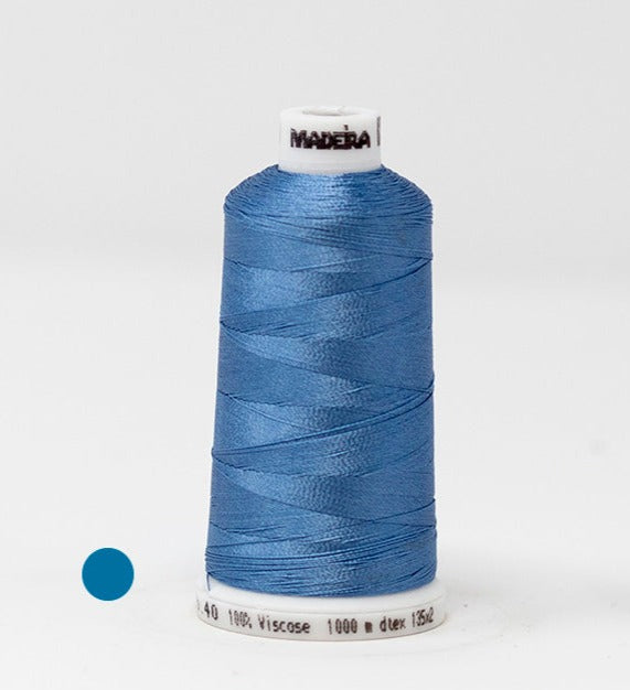 Madeira Embroidery Thread: Rayon #60 wt Spools 1,640 yds - Color 1028