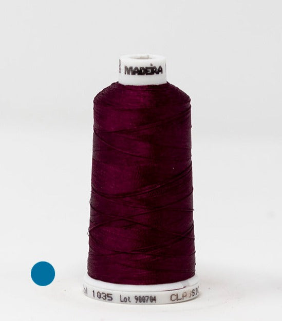 Madeira Embroidery Thread: Rayon #60 wt Spools 1,640 yds - Color 1035