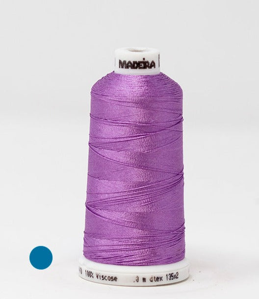 Madeira Embroidery Thread: Rayon #60 wt Spools 1,640 yds - Color 1080