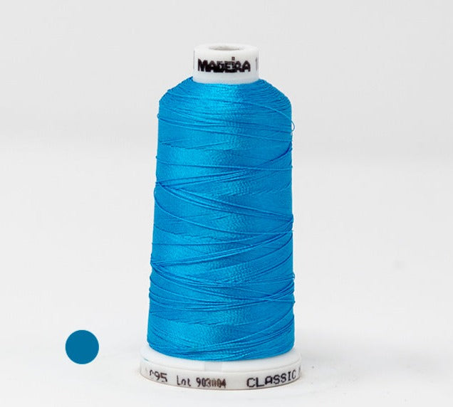 Madeira Embroidery Thread: Rayon #60 wt Spools 1,640 yds - Color 1095