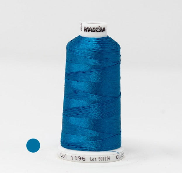 Madeira Embroidery Thread: Rayon #60 wt Spools 1,640 yds - Color 1096