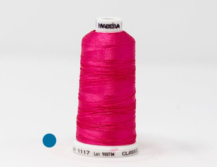 Madeira Embroidery Thread: Rayon #60 wt Spools 1,640 yds - Color 1117