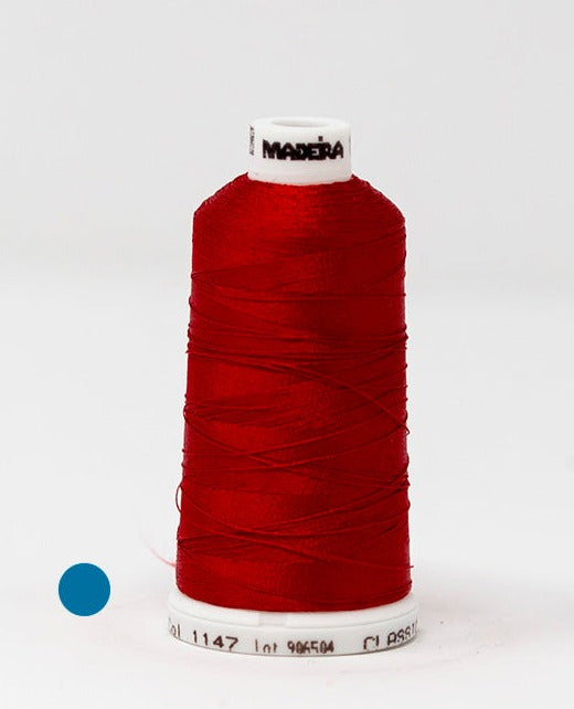 Madeira Embroidery Thread: Rayon #60 wt Spools 1,640 yds - Color 1147