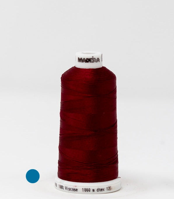 Madeira Embroidery Thread: Rayon #60 wt Spools 1,640 yds - Color 1181