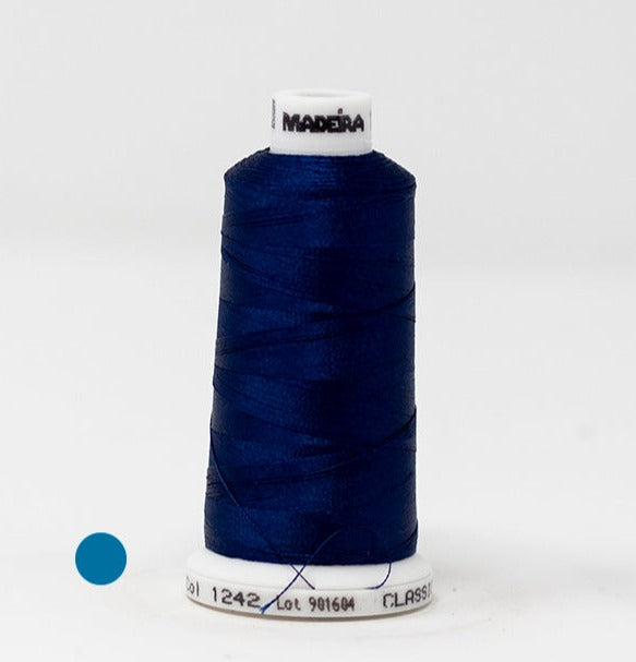 Madeira Embroidery Thread: Rayon #60 wt Spools 1,640 yds - Color 1242