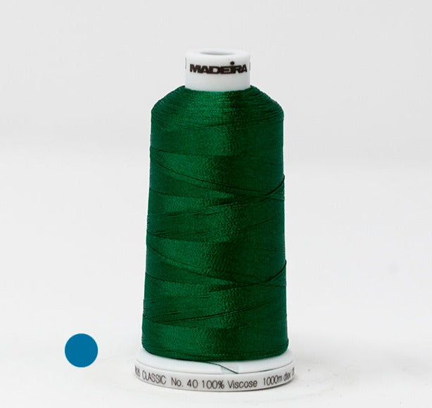 Madeira Embroidery Thread: Rayon #60 wt Spools 1,640 yds - Color 1250