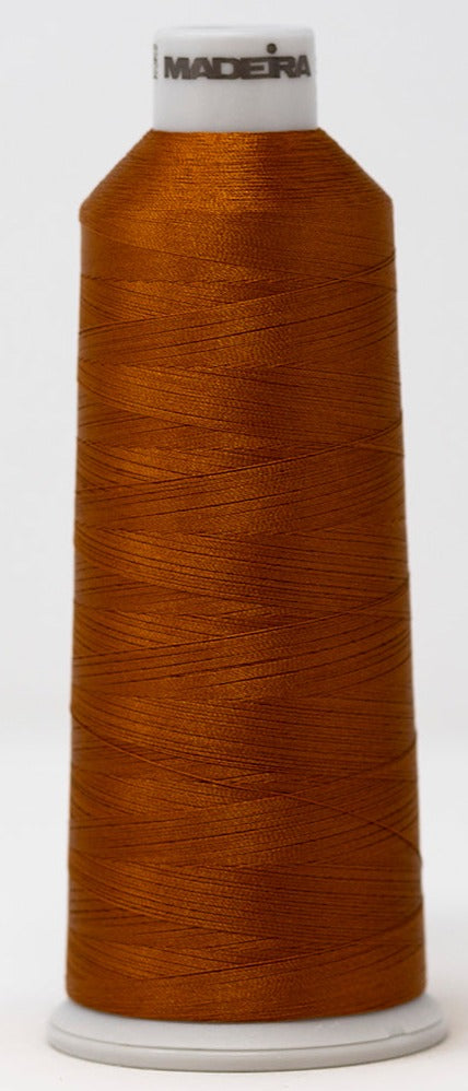 1773 Color Madeira Thread Polyester Color 1773 Autumn Gold Brown — AllStitch ...