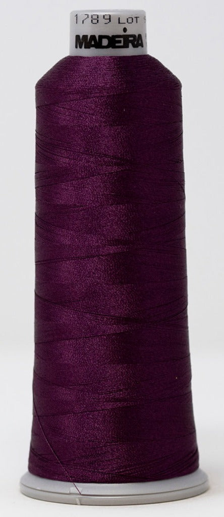 Madeira Embroidery Thread - Polyneon #40 Cones 5,500 yds - Color 1789