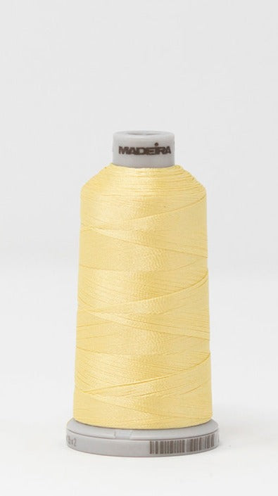 Madeira Embroidery Thread - Polyneon Green #40 Cones 1,100 yds - Color 1526