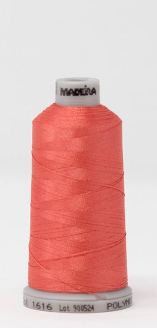 Madeira Polyneon #40 | Machine Embroidery Thread | 1,100 yards | 919-1616