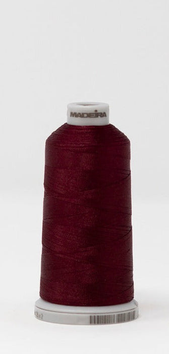 Madeira Embroidery Thread - Polyneon Green #40 Cones 1,100 yds - Color 1635