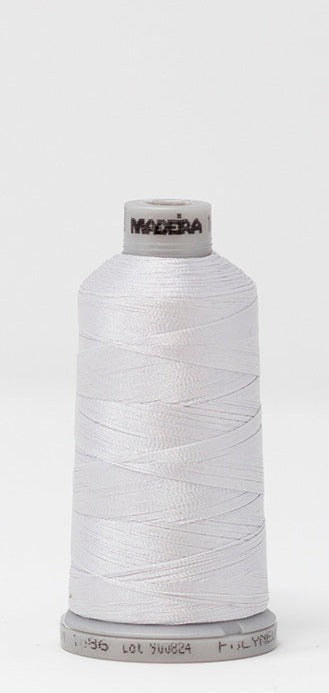 Madeira Embroidery Thread - Polyneon Green #40 Cones 1,100 yds - Color 1686