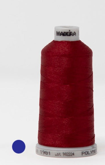 Madeira Polyneon #60 Weight Polyester Embroidery Machine Thread - Color ...
