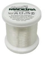 Madeira Monofil 60 Transparent Sewing Thread | 220 Yards Clear