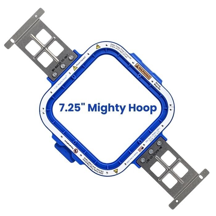 7.25" Magnetic Mighty Hoop™ with Barudan QS520 Bracket (arms)
