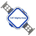 7.25" Magnetic Mighty Hoop™ with Barudan QS520 Bracket (arms)