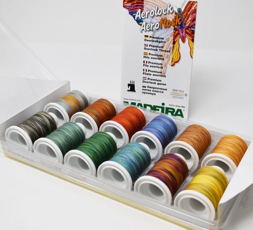 Aerofil 35 Extra Strong Poly Sewing Thread Assortment 8016 — AllStitch  Embroidery Supplies
