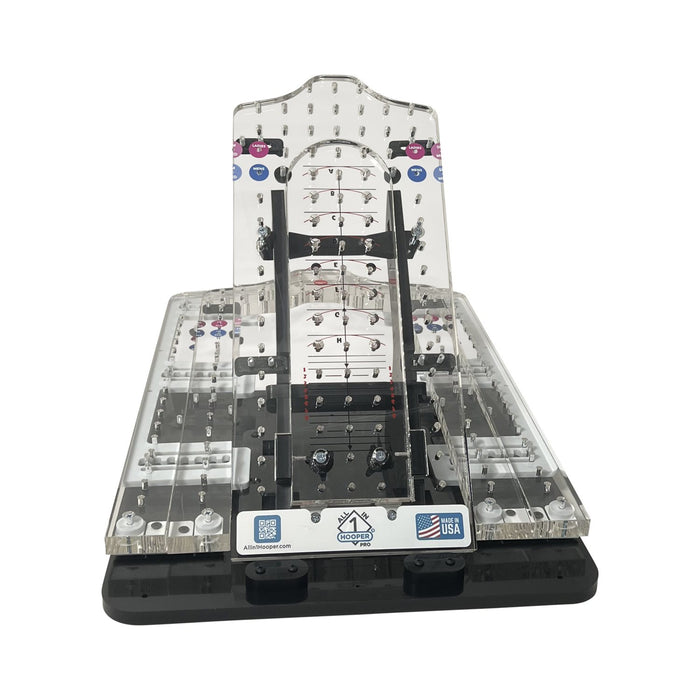 AllStitch All in 1 Hooper Pro XL Complete Kit for embroidery hooping, designed to simplify fabric alignment and improve hooping accuracy for machine embroidery.