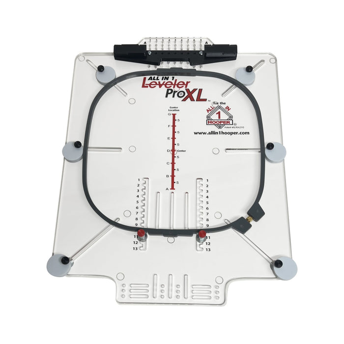 AllStitch All in 1 Hooper Pro XL Complete Kit for embroidery hooping, designed to simplify fabric alignment and improve hooping accuracy for machine embroidery.
