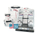 AllStitch All in 1 Hooper Pro XL Complete Kit for embroidery hooping, designed to simplify fabric alignment and improve hooping accuracy for machine embroidery.
