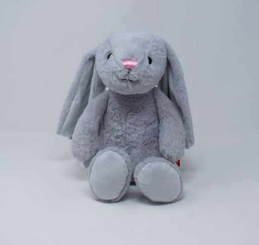 Cubbies Dumble Collection Embroidery Blank - 15" Grey Bunny w/Embroiderable Ears