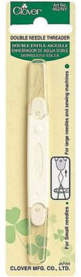 Clover Double Needle Threader — AllStitch Embroidery Supplies