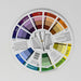 Pocket Color Wheel Mixing Guide showing a rotating color wheel with primary, secondary, and complementary colors for color mixing and coordination.